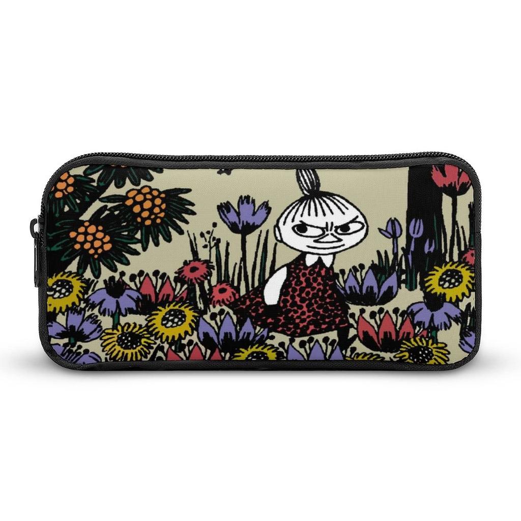 Moomin Tužka Velké Stylové Pero Jednoduchá Pomůcka Penál pro a Vhodné pro Vysokou a Pracovní Základní a Nižší Střední Školu Pouzdro, Kapacita,
