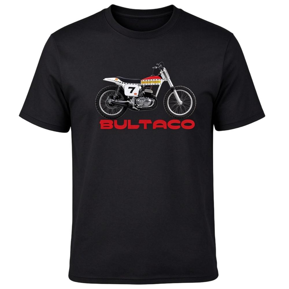Bultaco Vintage Dirt Bike Graphic man's T-Shirt