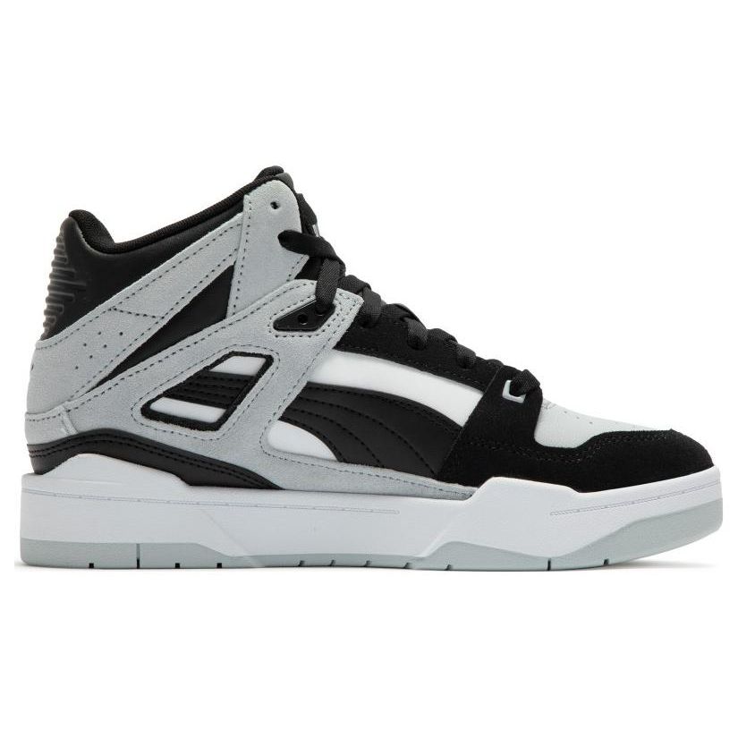 Puma Unisex Orta Yükseklikte Spor Ayakkabı Siyah Gri Beyaz 387308-02