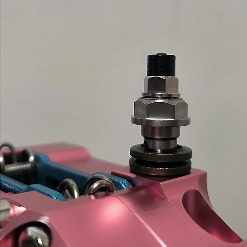 Universal M10x21 Thread Pitch 1.0/1.25mm Motorcycle Brake Master Cylinder Oil Hose Banjo Bolt Brake Calipers Bleed Screw Nipple