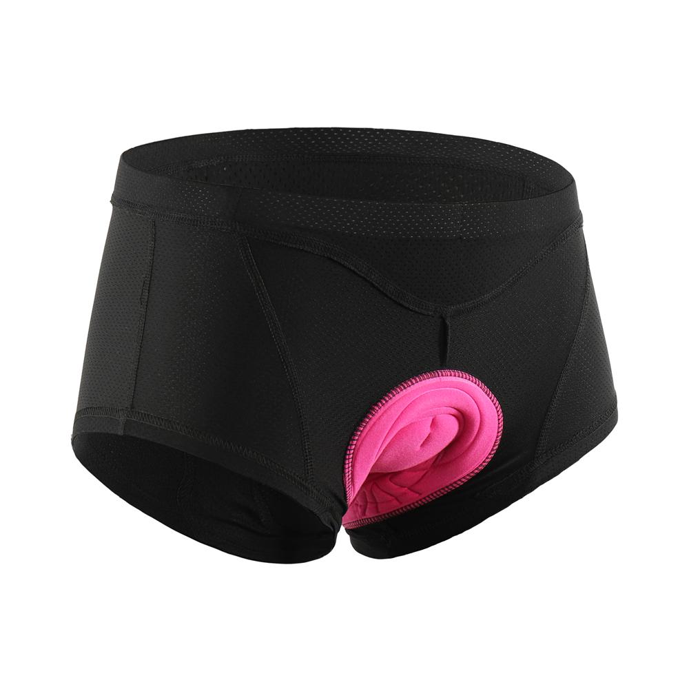 Women Bike Underwear 3D Gel Padded Briefs Cycle Biking Underwear Shorts