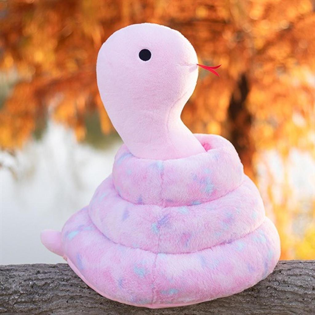 Snake Stuffed Animal Office Bedroom Living Room Cute Toy for Ornament
