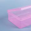 Nails Art Organizer Box Storage Tool Pen Brush Polishing Nail Buffer Files Holder Transparent Plastic Rectangle Container Salon