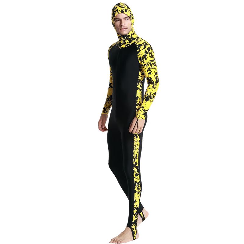 SBART Men's Long Sleeve One-Piece Wetsuit