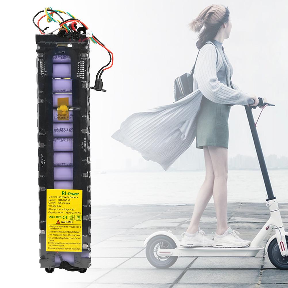 36V 6.6ah for LG Battery Pack for Xiaomi M365 Electric Scooter Replacement Accessory