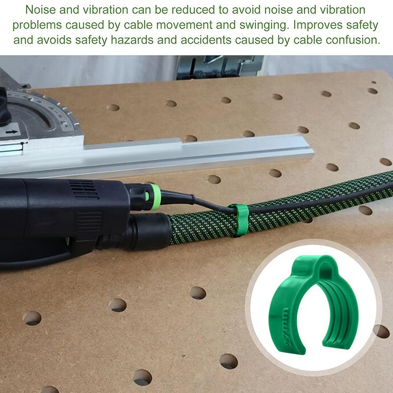 10Pcs Festool Accessories For Festool Ct Dust Extractor Plug-It Cable To D27 Hose Clips