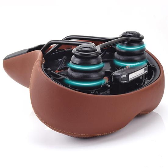 Hollow Bicycle Seat Wear-resistant Widened Thickened High Elasticity Damping Foaming Sponge High