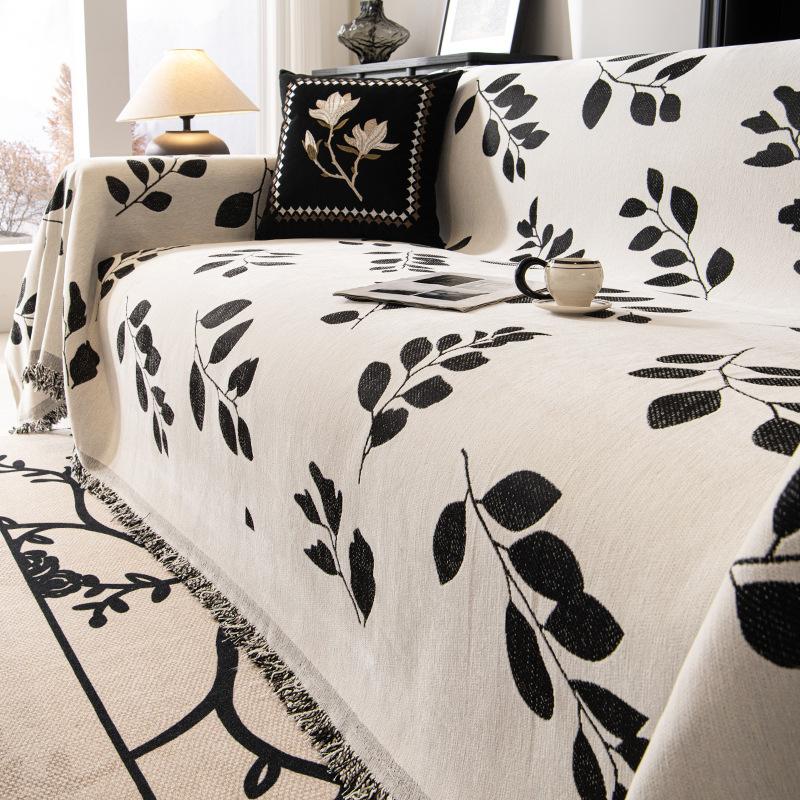 Chenille Sofa Towel Four Seasons Universal All-Inclusive Sofa Cover Dust Cover One-Piece Sofa Cover Cloth Anti-Scratching