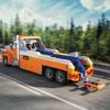Technical City 449pcs Heavy-duty Tow Truck Model Building Blocks Set Highway Trailer Truck MOC Car Toys For Children Boys Gifts