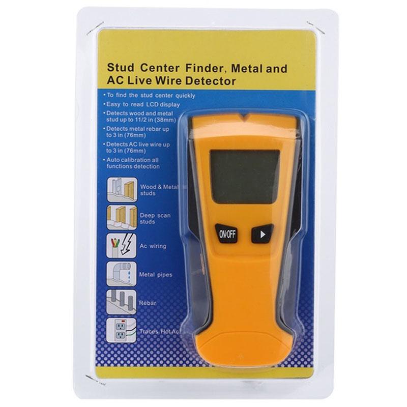 1 In 3 Stud Finder Wood Metal And Ac Live Wire Detector Metal Detector Tool