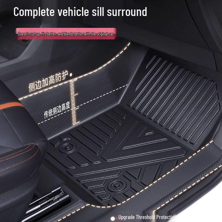 Changan Yidong DT TPE Door Sill Foot Pad - Full Surround Eco-Friendly Car Mat