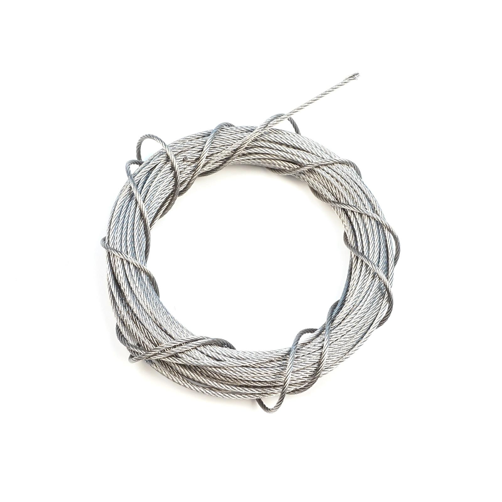 

EWR5472-1 Window Regulator Repair Cable Steel Wire Rope 7x7 Diameter: 1.5 mm Length : 10 meter for Car Window Regulator