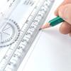 30cm Angles Line Angle Balance Drawing Ruler Roll Draw Ruler Rolling Parallel Rulers Rolling Ruler