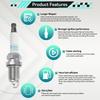 55565219 Iridium Spark Plugs For Chevrolet  Aveo Cruze Trax Vauxhall Combo Mk II Corsa Mk II III Opel Astra G H J Mokka 1214041