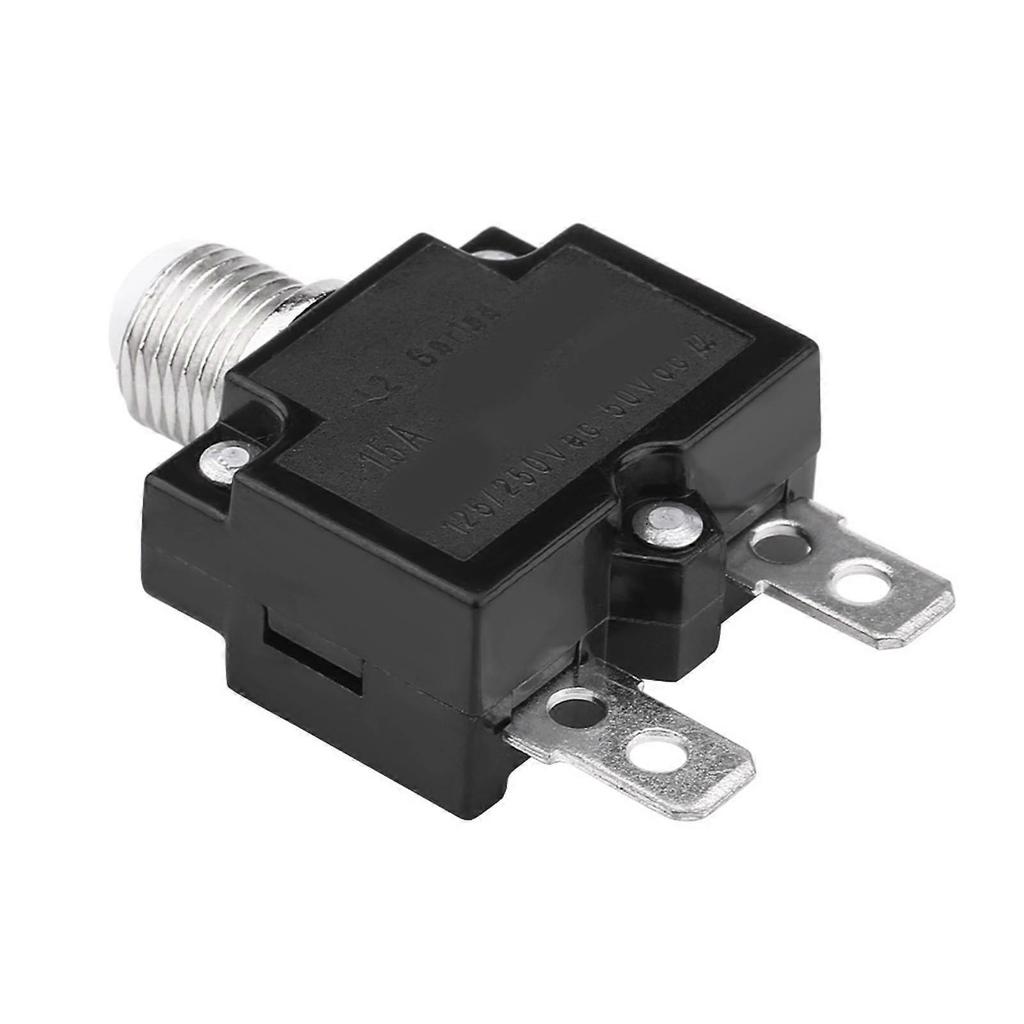 15A 125/250V Resettable Thermal Circuit Breaker Overload and Overcurrent Protection for Generator