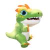 Adorable Plush Tyrannosaurus Rex Hand Puppet Soft Toy For Kids In Green And Red