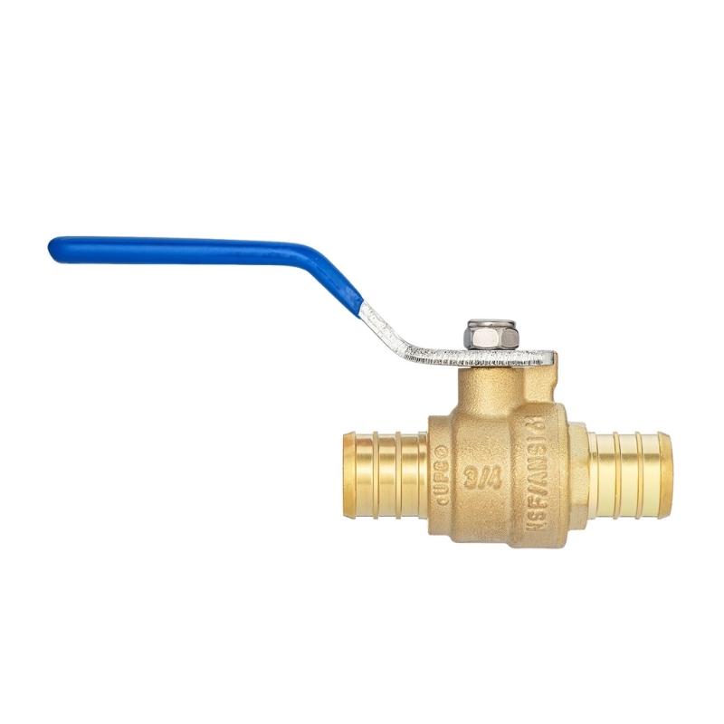 Hose Barb Shut off Ball Valves Leakproof Fitting Universals PEX B Pipe Valves Flows Control For Home Industrial Use