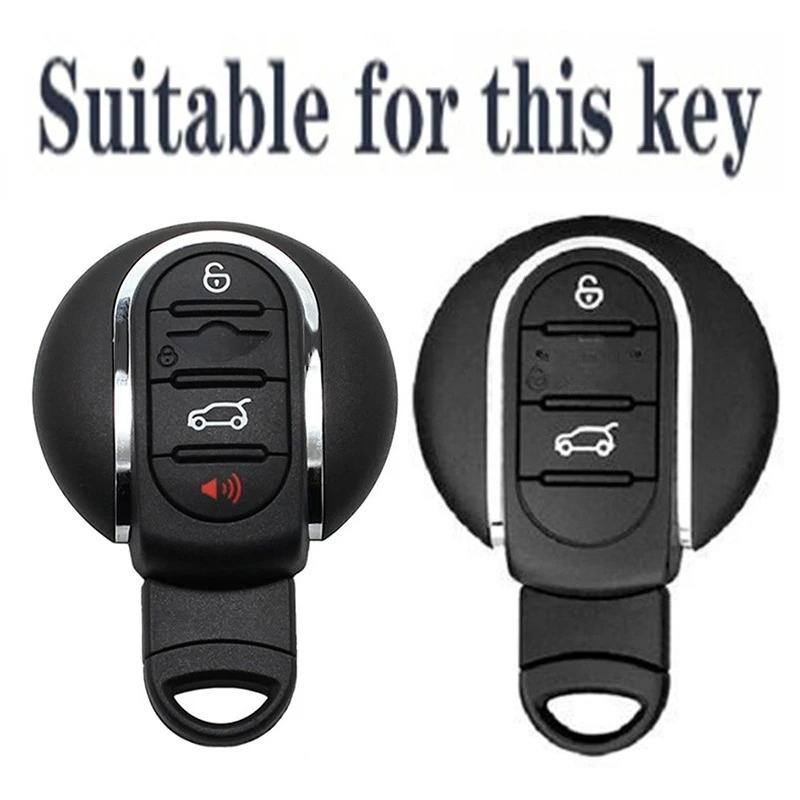 3/4-Tasten Silikon Auto Schlüsselhülle Abdeckung Schale für BMW Mini COOPERS ONE JCW F56 F55 F54 F57 F60 R55 R56 R57 R58 R59 R60 S Roadster