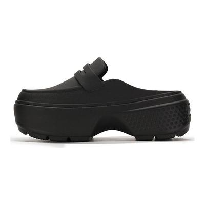 Abrasion-Resistant Slip-Resistant Wrap-toe Slippers Unisex Black