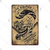 Classic Barber Shop Vintage Tin Signs Decorative Metal Plaque Metal Retro Wall Plates Salon Haircut and Shave Poster Wall Decor