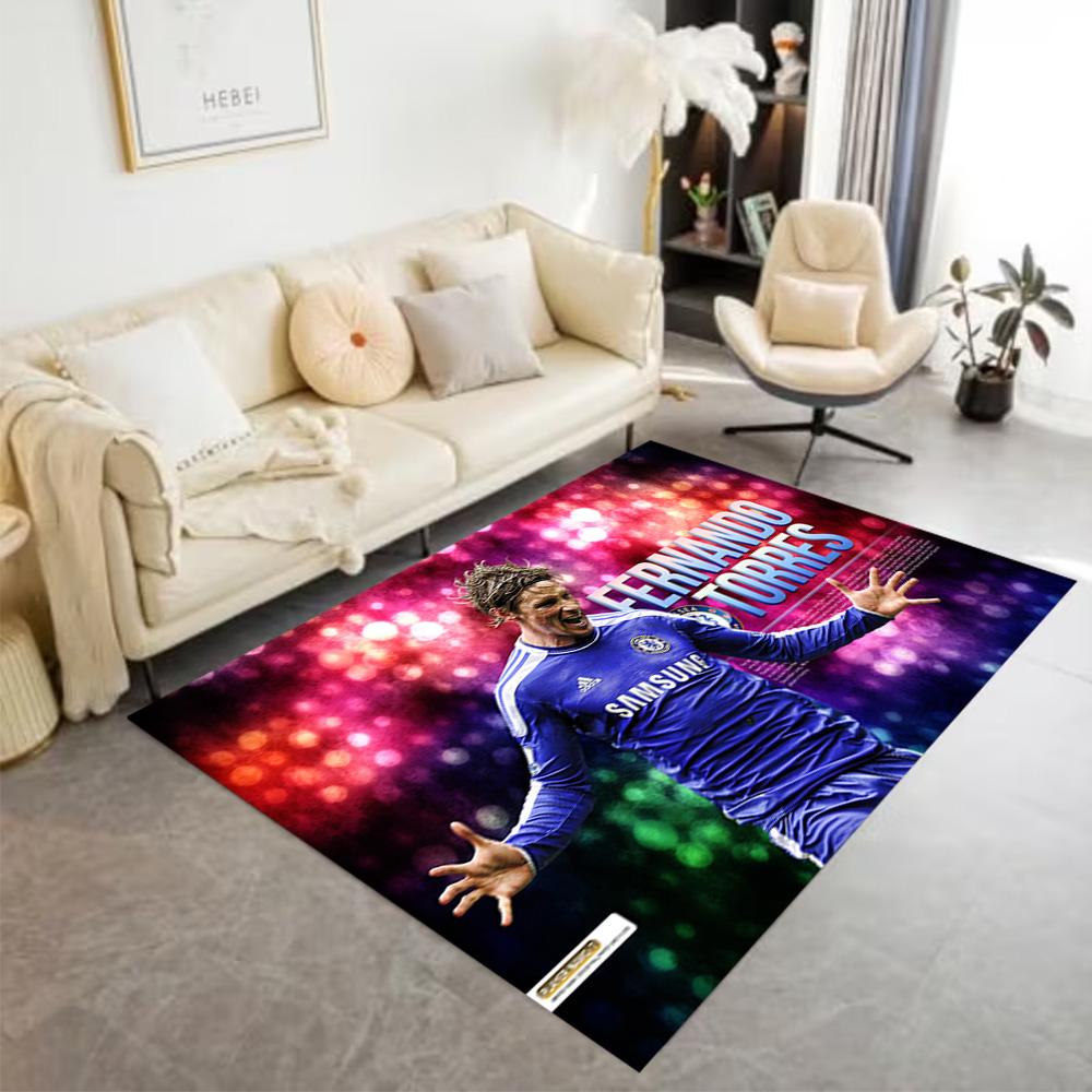 Iranian Football Player Floor Mat Design for Study room Decorate room Dormitory Hallway Anti-slip Rug Decorate Offices