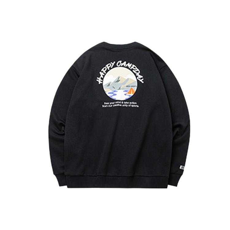 Толстовка Anta Life Collection Унисекс Черная 952218732-3 L