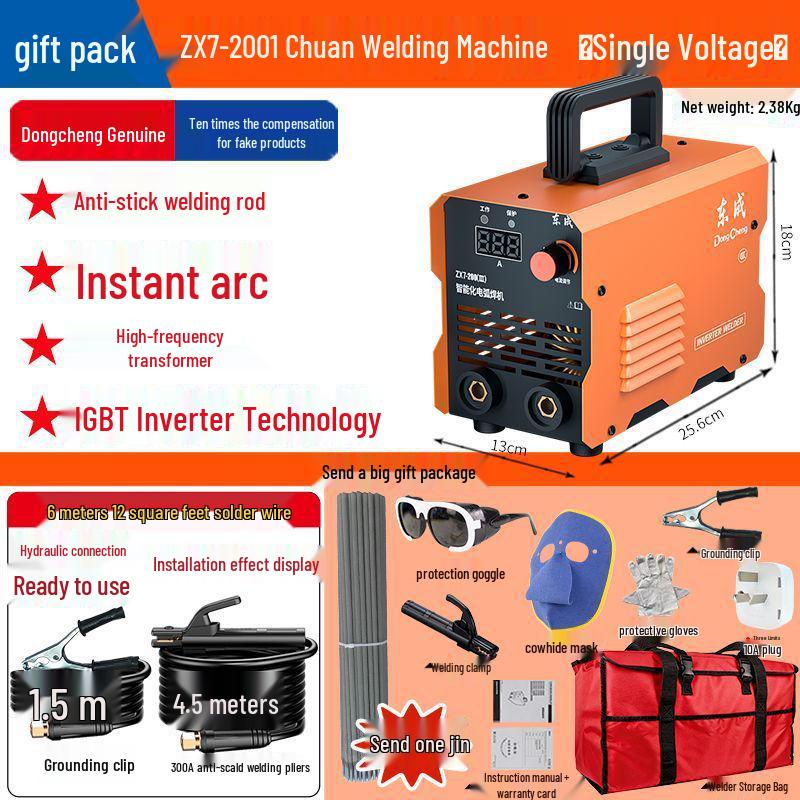 Electric Inverter DC Welder 220V/380V - Industrial Grade, Single/Three-Phase, Spot Welding Source
