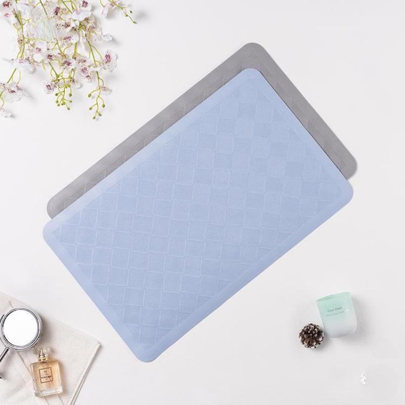European-Style Anti-Slip Rubber Bathroom Mat for Hotels and Guesthouses