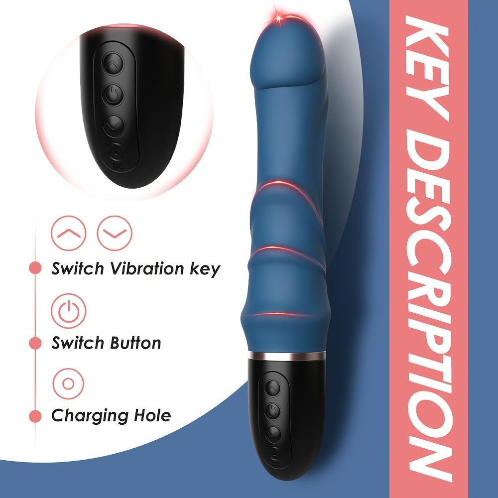 Powerful 10 Modes Vibrator Soft Silicone Dildo Strong Motor G-spot Clitoral Stimulator Female Masturbator Adult Sex Toys Adults