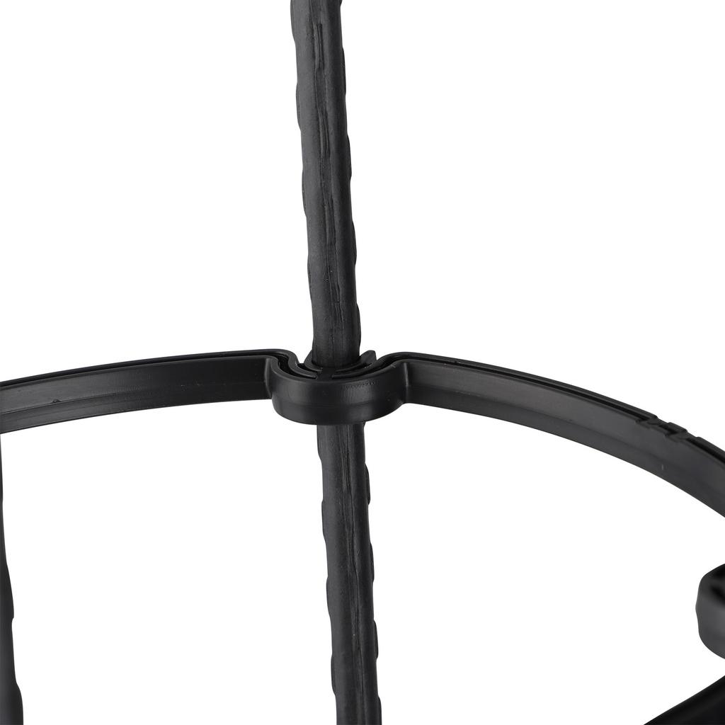 Plant Support Cage for Climbing Plants Tower Potted Cage for Flowers Fruits Vegetable Vines Black