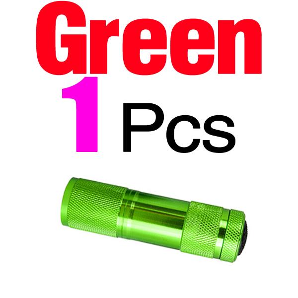 MNFT Mini Portable Ultra Violet Light Lamp 9 LEDs Flashlight For Fly Tying Buzzer Bug Nymph UV Glue Curing Fishing Flies Making