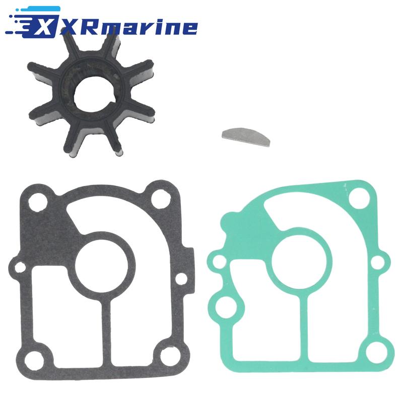 For Mercury Marine Outboard Water Pump Impeller Repair Kit 8M0135803 47-803748 47-803748002 чёрный