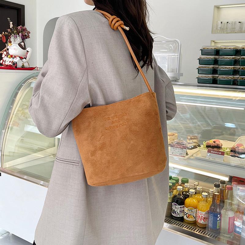 Stilvolle und geräumige Beuteltasche, Schultertasche, Unterarmtasche für den täglichen Gebrauch, mehrfarbige Retro-Umhängetasche für Damen