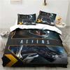 Alien Vs. Predator Predator Movie Bedding Set Single Double Queen King Size Duvet Cover Adult Boys Bedroom Bedspread Luxury Gift