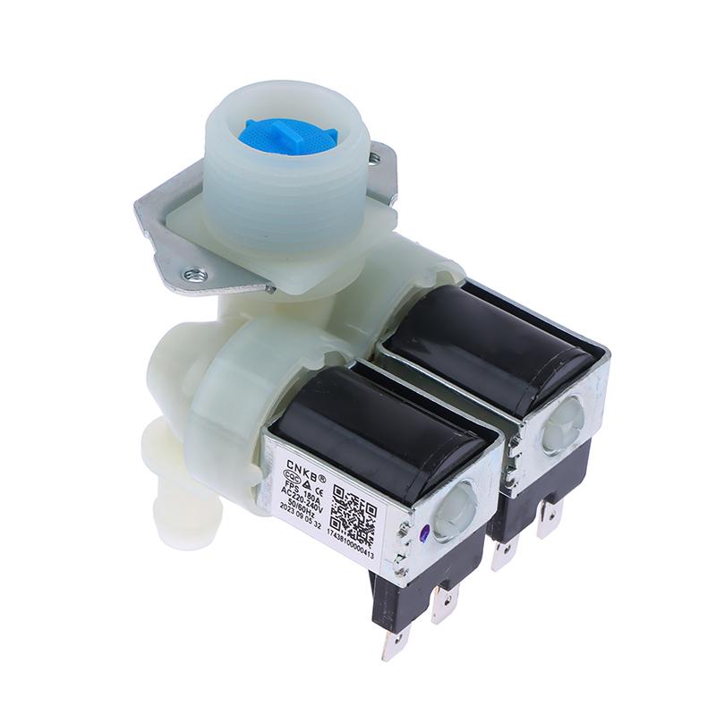 Pro válcovou pračku Fps180A Ac220V-240V Bubnová pračka Vstupní vodní ventil Dvojitá hlava Vstupní magnetický ventil