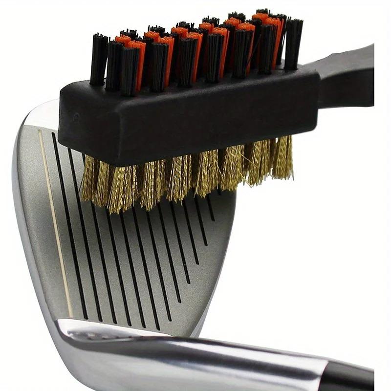 1PC Golf Club Cleaner Brush Golf Putter Wedge Ball Groove Cleaner Brush Golf Accessories Clean Tool