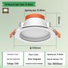 Spot LED Anti-Buée FSL, 2,5 pouces, 5W