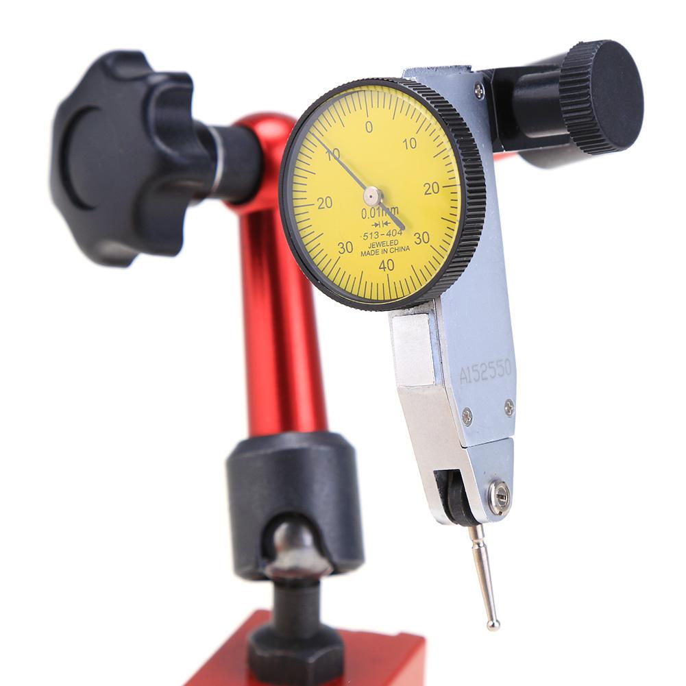 Baosity Metal Universal Magnetic Base Holder for Lever Dial Test Indicator Gauge L Baosity Metal Universal Magnetic Base Holder for Lever Dial Test Indicator Gauge L
