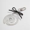 European & American Spiral Pendant Keychain with Original Design and Korean Velvet