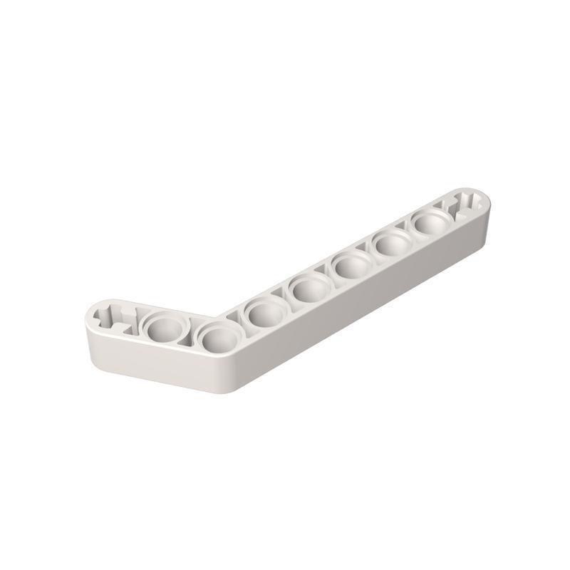 

50g/21Pcs 32271 Liftarm Modified Bent Thick 1x9 Constructing Block Technical Attachments Compatible featuring Bricks Children Toys 50g-21pcs білий