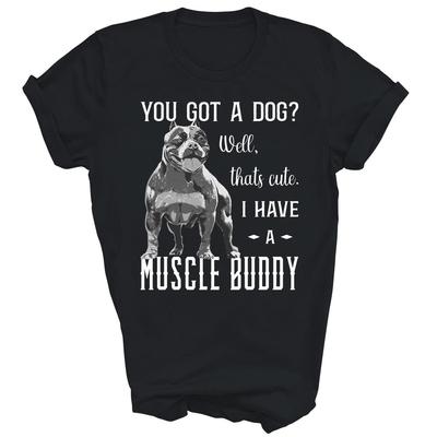 Bully Xl Pitbull Du hast einen Hund Ich habe einen American Bully Unisex Shirt Geschenk