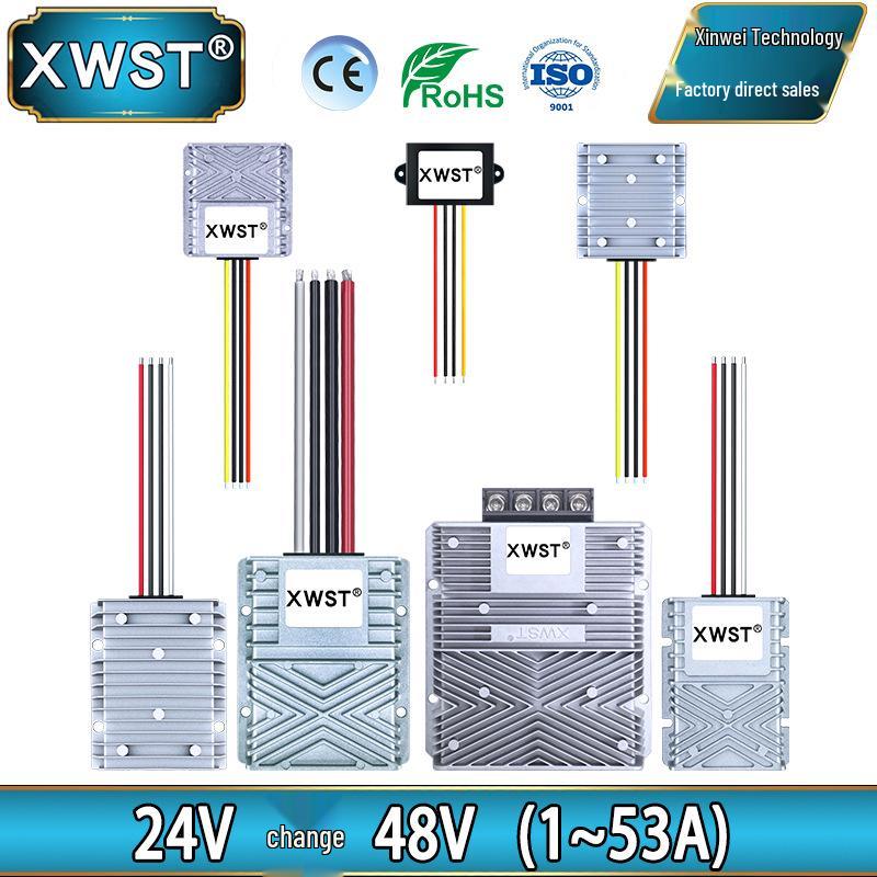 Modulo Convertitore DC-DC Step-Up 24V a 48V, 1A-53A