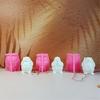 Lovely Animal Candle Molds Castings Molds 3D Bird Silicone Moulds Epoxy Resin Molds Plasters Molds Ornament Molds