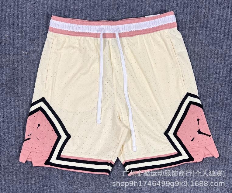 New 2026 summer loose and quick-drying men's AJ basketball shorts printed trendy sports casual pants source wholesale