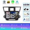 Android 14 Car Radio For Toyota Highlander 2 XU40 2007 - 2013 Multimedia Video Player Navigation GPS Carplay Android Auto 5G WIF
