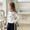 Girls' Long Sleeve Sweet Versatile T-Shirt