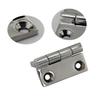 50X50MM Finished Aluminum Hinge Active Hinges Profile Connections Boat Deck Casting Hinge Hatch Cabinet Door Square Solid Fold