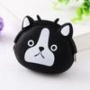 Solid Color Small Animal Wallet Mini Data Cable Storage Bag Cute Cartoon Silicone Coin Purse  Gift