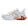 Li Ning Pata de Gato Ace Sapatos Esportivos Casuais da Moda Mulheres Tênis Branco Cinza AZGS026-3