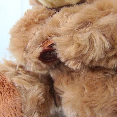 [USED] Plush Toy 05 / Hibiya Kadan Brownie, a teddy bear that brings happiness